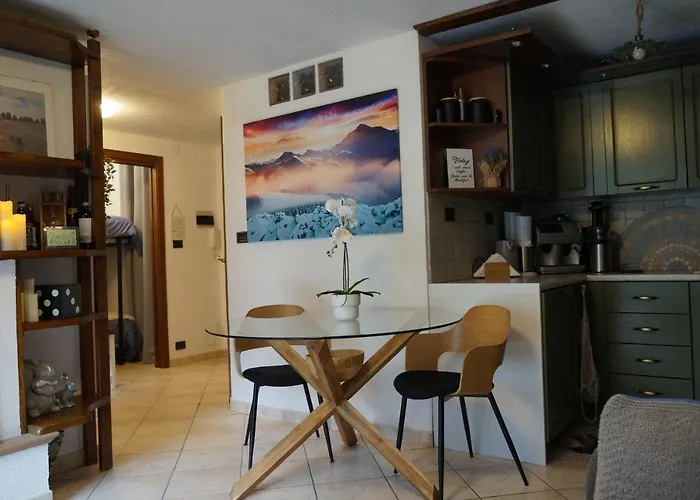 Apartment Window On The Mountains